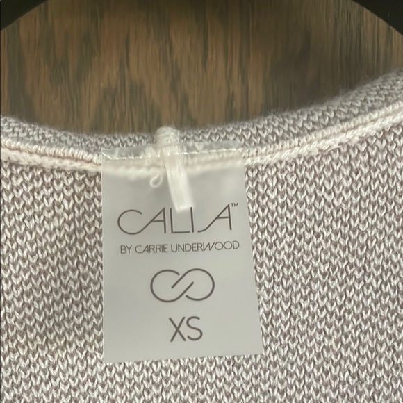 CAlia Pink Cardigan Sweater with hood and pockets - Picture 8 of 8